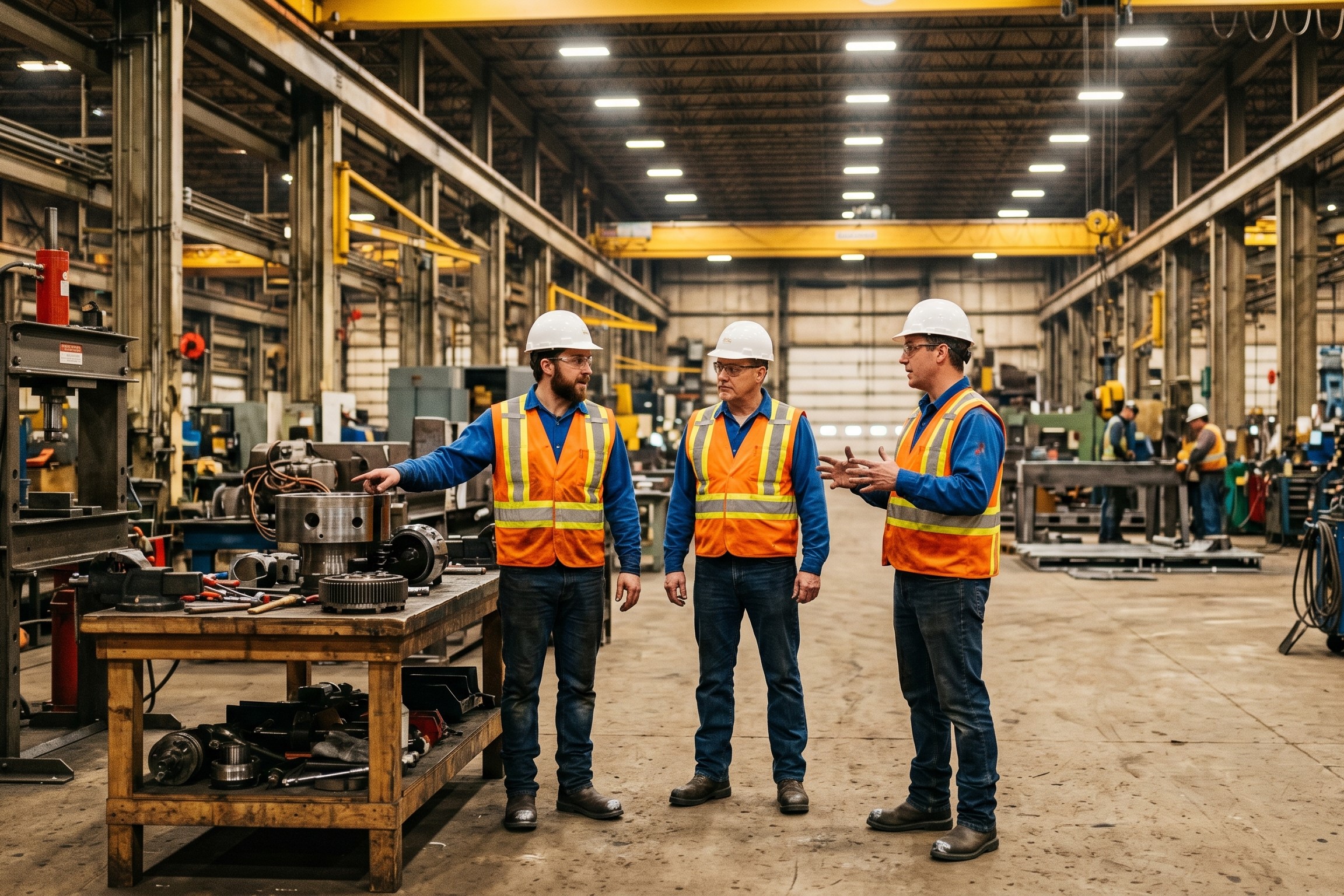 Factory floor, Northern British Columbia